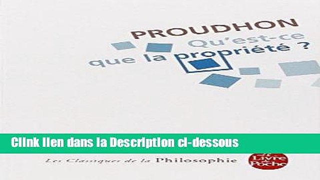 Télécharger Epub Qu est-ce que la propriété ? Audiobook Télécharger