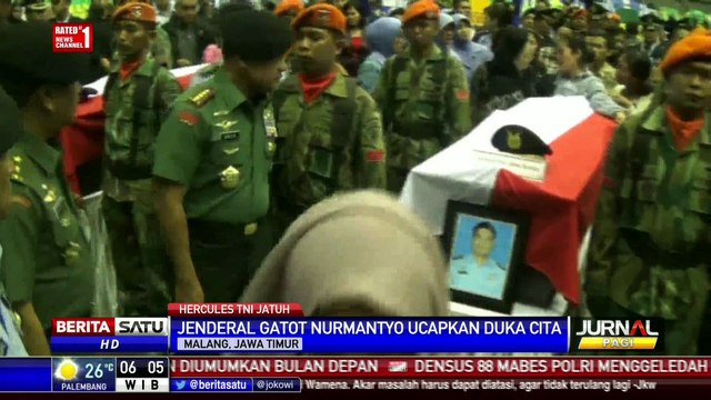 Gatot Nurmantyo Temui Keluarga Korban Hercules