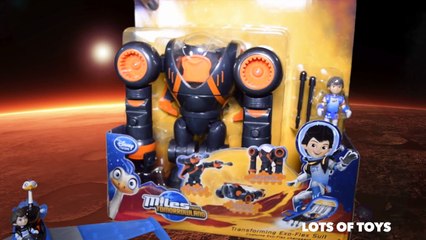 Destroy the Asteroid Miles From Tomorrowland and Exo Flex Suit Fly to the Rescue Toy Review