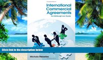 Buy  International Commercial Agreements: An Edinburgh Law Guide Michala Meiselles  Book