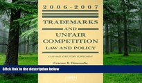 Buy  Trademarks and Unfair Competition: Law and Policy: Case and Statutory Supplement Graeme