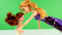 FROZEN Halloween Costume Maker Princess Anna Barbie Doll Stylist Disney Frozen Play Doh by DCTC