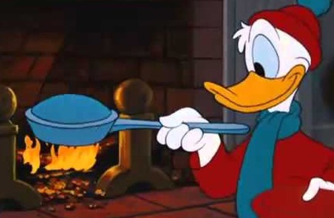 Donald Duck Merry Christmas! Mickey Mouse (1951) Corn Chips Animation