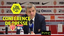 Conférence de presse AS Monaco - Olympique Lyonnais (1-3) : Leonardo JARDIM (ASM) - Bruno GENESIO (OL) - 2016-17