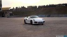 Porsche 991 Turbo S Doing Crazy Launch Controls & Powerslides 02