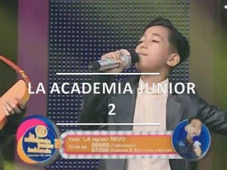 Revo, Padang - Kata Pujangga [La Academia Junior 2 Konser Final]