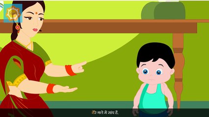Jhoot Bolna Paap Hai | Hindi Nursery Rhyme | हिंदी नर्सरी कविता