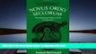 PDF [DOWNLOAD] Novus Ordo Seclorum: The Intellectual Origins of the Constitution READ ONLINE