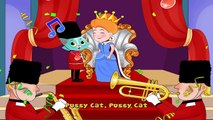 PussyCat, Pussy Cat | Nursery Rhymes TV [ Lyrics Music 4K ]