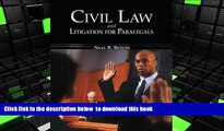 PDF [FREE] DOWNLOAD  Civil Law   Litigation for Paralegals (McGraw-Hill Business Careers Paralegal