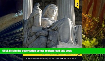 PDF [FREE] DOWNLOAD  American Constitutional Law: Introductory Essays and Selected Cases TRIAL EBOOK