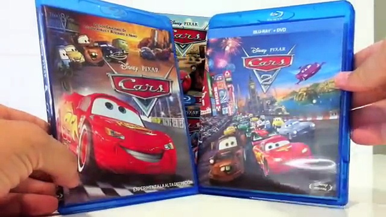 Disney Pixar Cars 2 - Blu Ray Disc Películas Cars y Cars 2 video en español