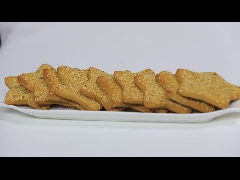 بسكوت بالعسل الاسود | نجلاء الشرشابي