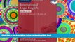 BEST PDF  International Legal English Student s Book with Audio CDs (3): A Course for Classroom or