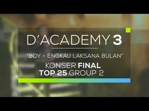 Boy, Aceh - Engkau Laksana Bulan (Konser Final Top 25)
