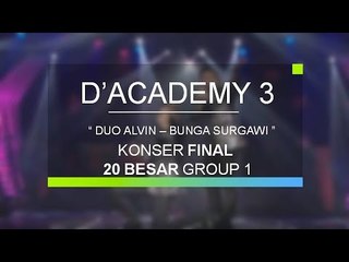Duo Alvin, Medan - Bunga Surgawi (Konser Final 20 Besar Group 1)