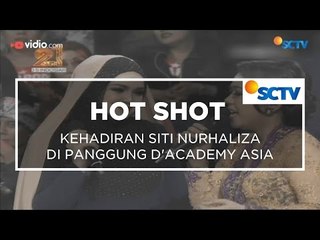 Kehadiran Siti Nurhaliza di panggung D'Academy Asia - Hot Shot 19/12/15