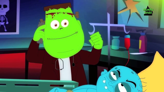 Five Naughty Ghosts | Scary Nursery Rhymes From Haunted House