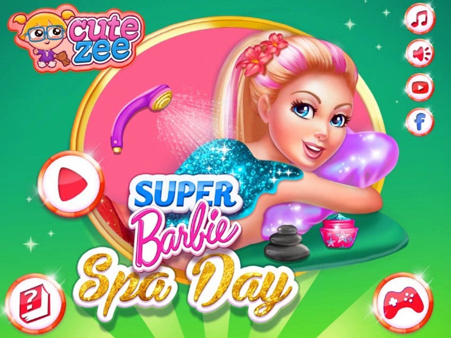 barbie spa day