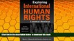 PDF [FREE] DOWNLOAD  Exploring International Human Rights: Essential Readings (Critical