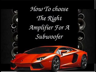 Best 500w Car Amplifier