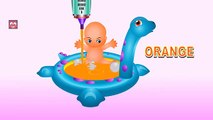 Learn Colors Baby Doll Bath Time - Fun Learning Injection Baby Toy Videos - Colours for Toddlers