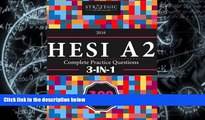 Price HESI A2 2016 Complete Practice Tests: 300 Practice Questions for the HESI A2 Exa Strategic