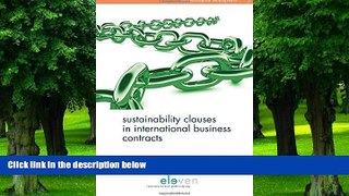 PDF  Sustainability Clauses in International Business Contracts (Dovenschmidt Monographs) Katerina