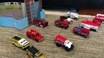 Toy Trucks - Fire Trucks For Kids - RC Mini Fire Truck - Revel Mini RC Fire & Police FamilyToyReview