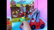 Play-Doh Feuerwehr - Feuerwehrauto Boomer von Hasbro (deutsch) - Demo Diggin Riggs Fire Truck Chuck