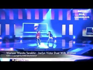 Jaclyn Victor & Maman Duet Warisan Wanita Terakhir, Pelesit Kota at Astro Mania Minggu 7
