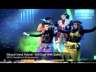 Aril & Zahid Duet Ghazal Untuk Rabiah at Astro Mania Minggu 7
