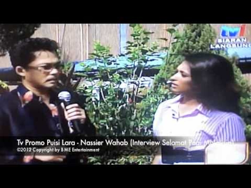 Nassier Wahab Interview On Selamat Pagi Malaysia (Puisi Lara Tv Promo)