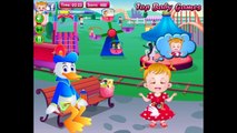 Baby Hazel in Disneyland ! Baby Funny Games Disney video for Babies