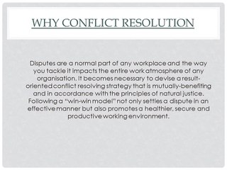 Tips to Resolve a Workplace Conflict