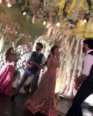 Mawra Hocane lighting up the dance floor at  Urwa Farhan Weddding