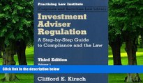 Buy  Investment Adviser Regulation: A Step-by-Step Guide to Compliance and the Law (3 Volume set)