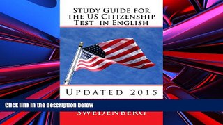 Best Price Study Guide for the US Citizenship Test in English: Updated 2015 (Study Guide for the