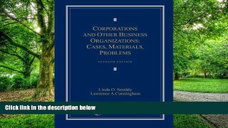 Buy NOW  Corporations and Other Business Organizations: Cases, Materials, Problems, 7th Edition