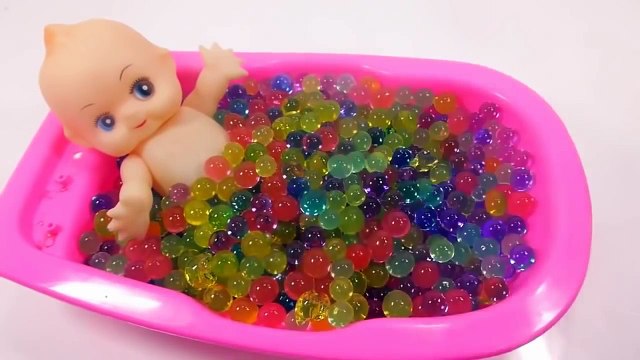 Skidamarink BINGO Learn Colors Orbeez Slime Baby Doll Bath Time Surprise Toys Kit Finger Family Song