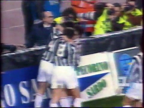 15.03.1994 - 1993-1994 UEFA Cup Quarter Final 2nd Leg Juventus 1-2 Cagliari Calcio