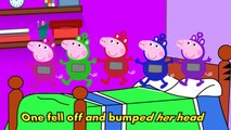 Five Little Peppa Teletubbies Jumping on the Bed Nursery Rhymes Lyrics