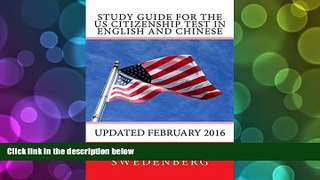 Price Study Guide for the US Citizenship Test in English and Chinese: Study Guide for the US