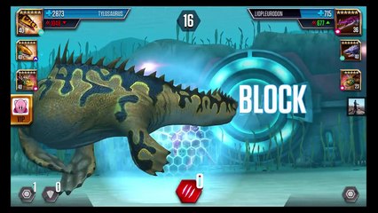 Jurassic World׃ The Game - New VIP Sea Monster TYLOSAURUS - Omega 09 World Boss