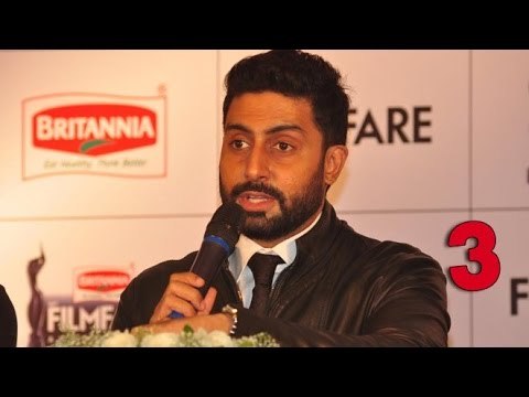 Abhishek Bachchan At The 60th Annual Filmfare Awards Press Conference