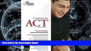 Best Price Cracking the ACT with Sample Tests on CD-ROM, 2006 Edition (College Test Prep)