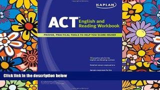 Best Price Kaplan ACT English and Reading Workbook Kaplan On Audio