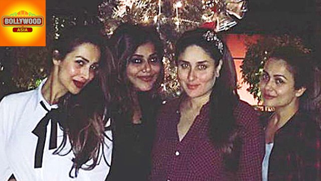 Kareena Kapoor Khan & Malaika Arora at Amrita Arora's House | Bollywood Asia
