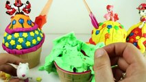 Peppa Pig Play Doh Ice Cream Surprise Paw Patrol -MLP -Ben 10 Toys