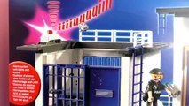 Station de police avec alarme Playmobil – Avec des cellules pour prisonniers - Unboxing